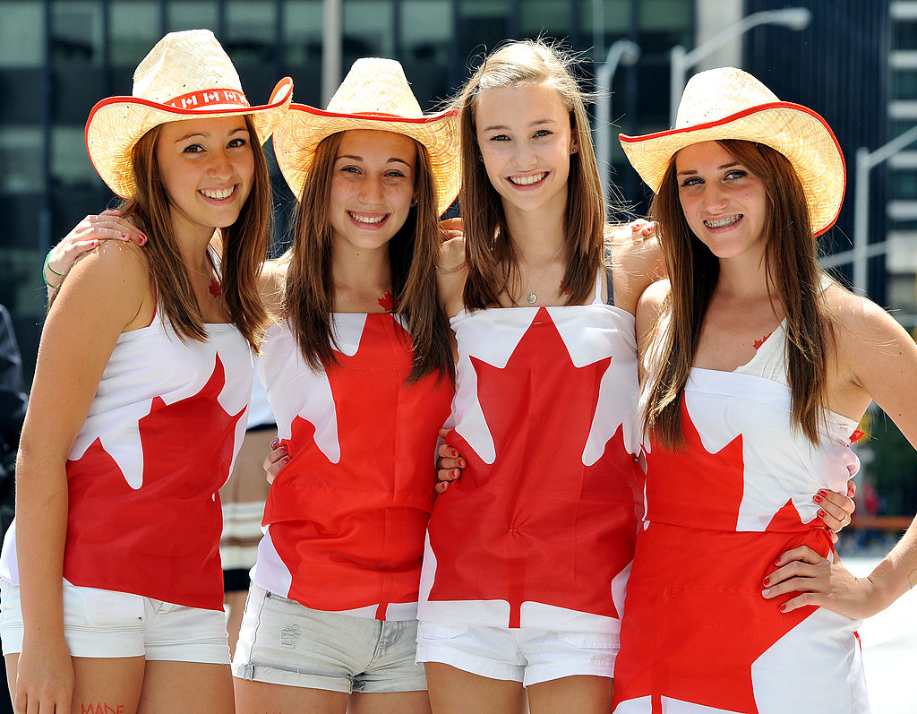 Красивые канадские девушки 