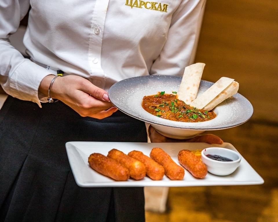 Панирани кашкавалчета със сладко в "Арбат"