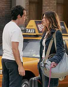 Бен и Джен на премиерата на “Along Came Polly”