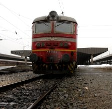 Запали се локомотив, теглил газ-цистерни