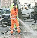 Започна голямото миене на улици в Бургас