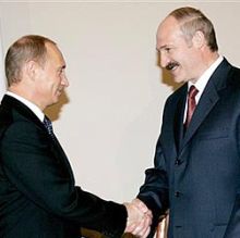 Президентите на Русия и Беларус при по-добри времена