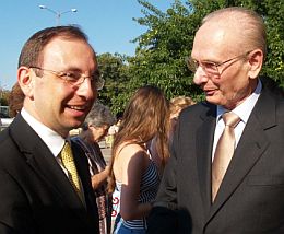 Неделчо Беронов и Николай Василев бяха заедно за празника на Варна