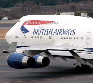 Самолет на British Airways