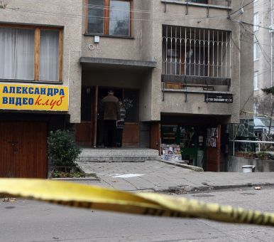 Мястото, на което е прострелян Румен Пешев