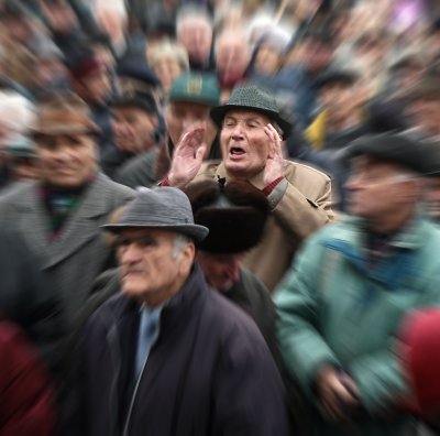Пенсионерите протестират всеки четвъртък в София за по-високи пенсии