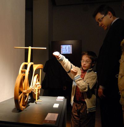 5 000 души посетиха изложбата с изобретенията на Леонардо