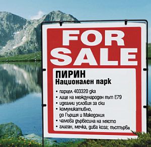 Обява за разпродажбата на НП  Пирин