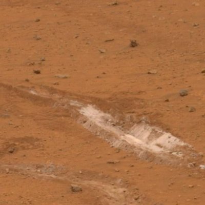 Счупено колело разкри следи от живот на Марс
