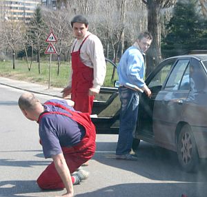 Побой между столични шофьори заради ударена кола