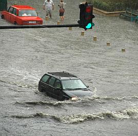 Последният дъжд наводни Бургас