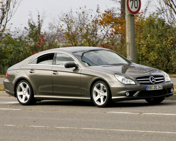 Снимаха обновения Mercedes CLS