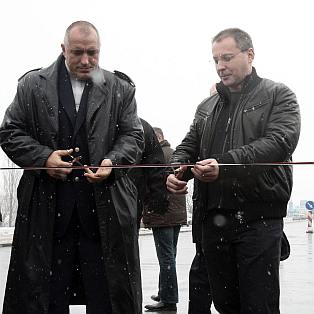 Борисов и премиерът Станишев откриват участък от разширението на Южната дъга на Околовръстното