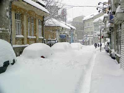 Сняг в Русе