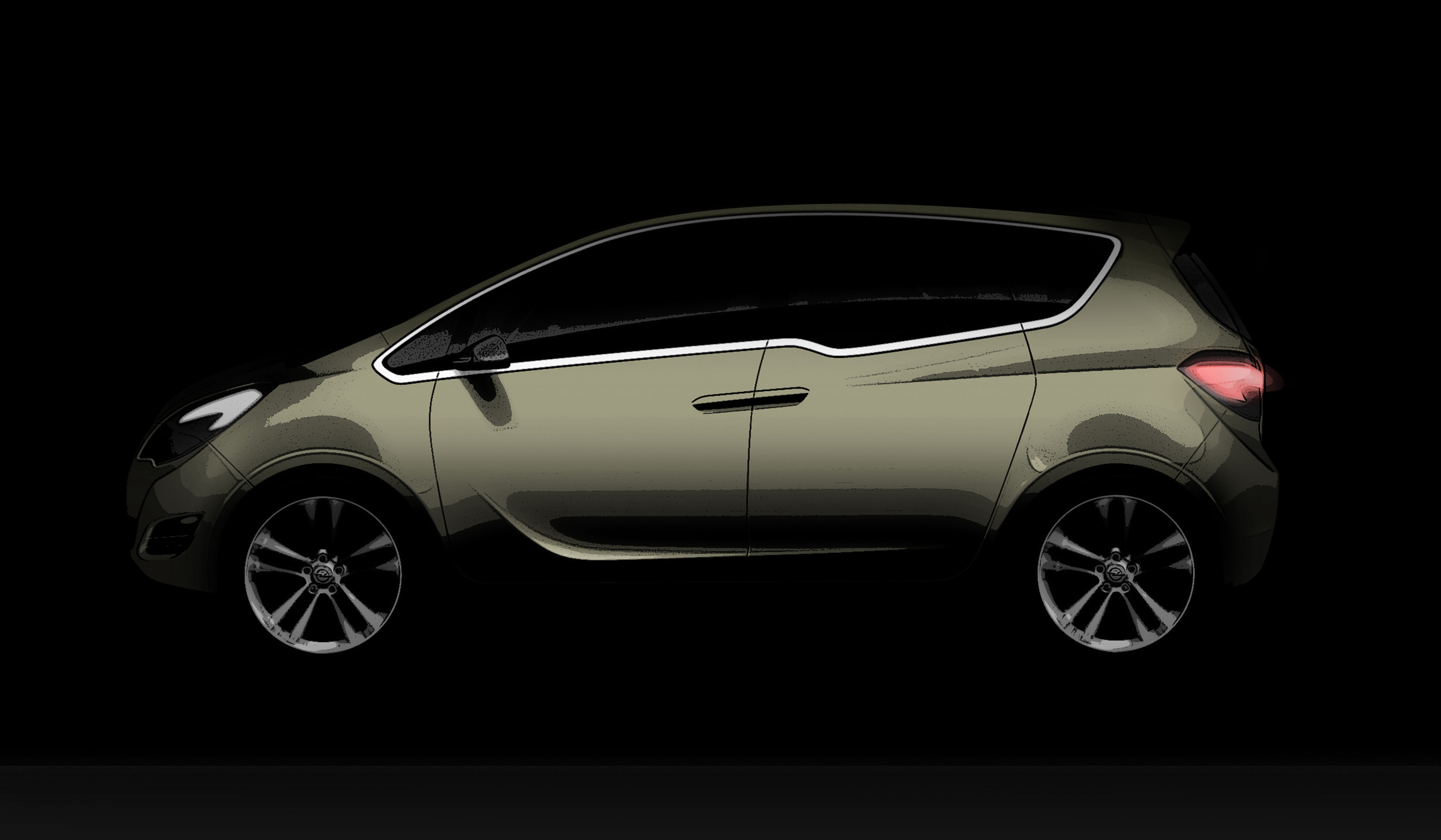 Opel Meriva Concept е официално разкрит