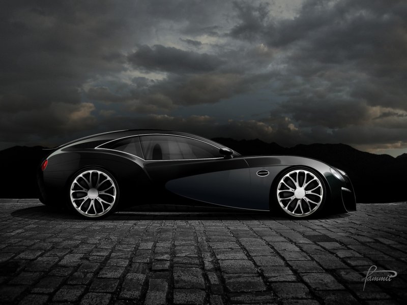 Показаха снимки на Bugatti във версия GT