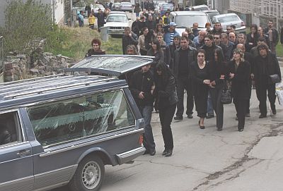 Погребението на Георги Стоев