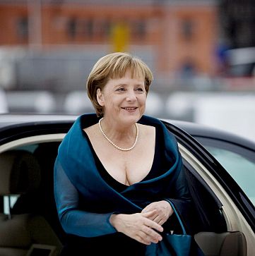 Ангела Меркел на опера в Осло