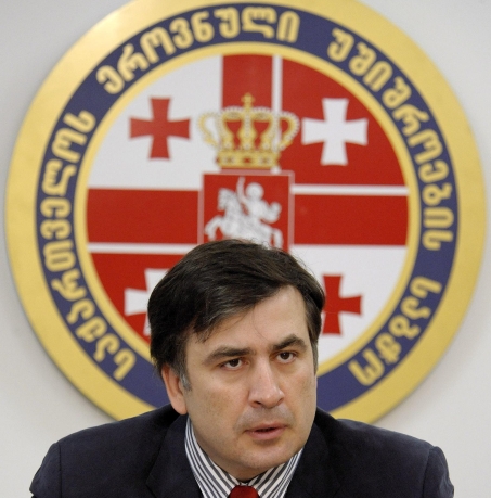 Грузинският президент Михаил Саакашвили прекъсна визитата си в Копенхаген заради инцидента