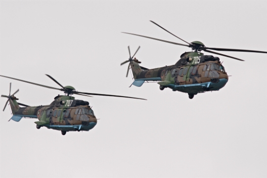 Хеликоптери на парада
