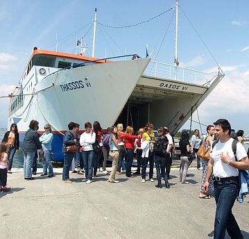 На ферибот в Гърция - о, не!
