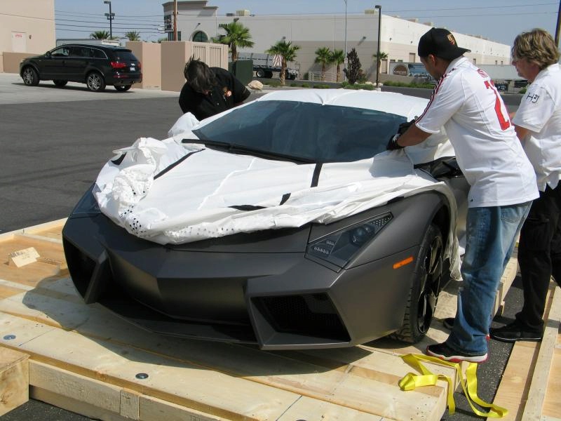 Снимаха единственото останало Lamborghini Reventon