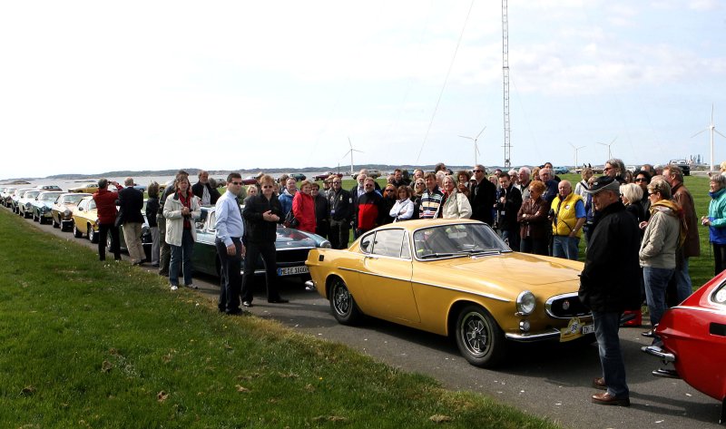 Историческо посещение на Volvo P1800 в Швеция