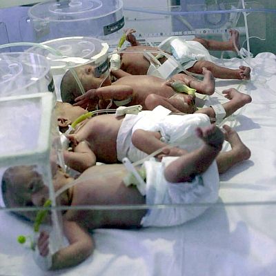 Египтянка роди 7 близначета