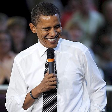 Обама е първият президент, който се появява в шоуто на Летърман