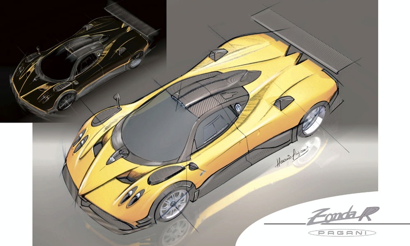 Изтекоха нови снимки на Pagani Zonda R