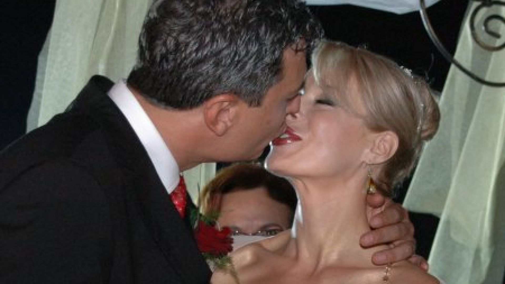 Мира и Жоро на сватбата им