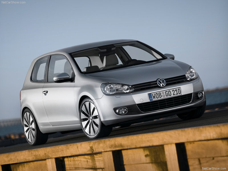 Най-новият VW Golf 6 има 215г/км CO2