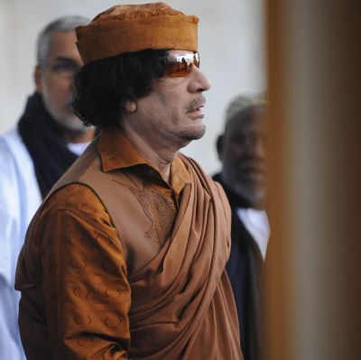 Муамар Кадафи бе убит от бунтовници през 2011 година