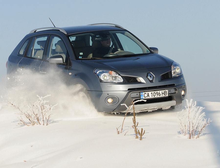 Renault офроуд тестдрайв на Koleos