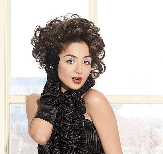 Елен Колева се снима като Мерилин Монро