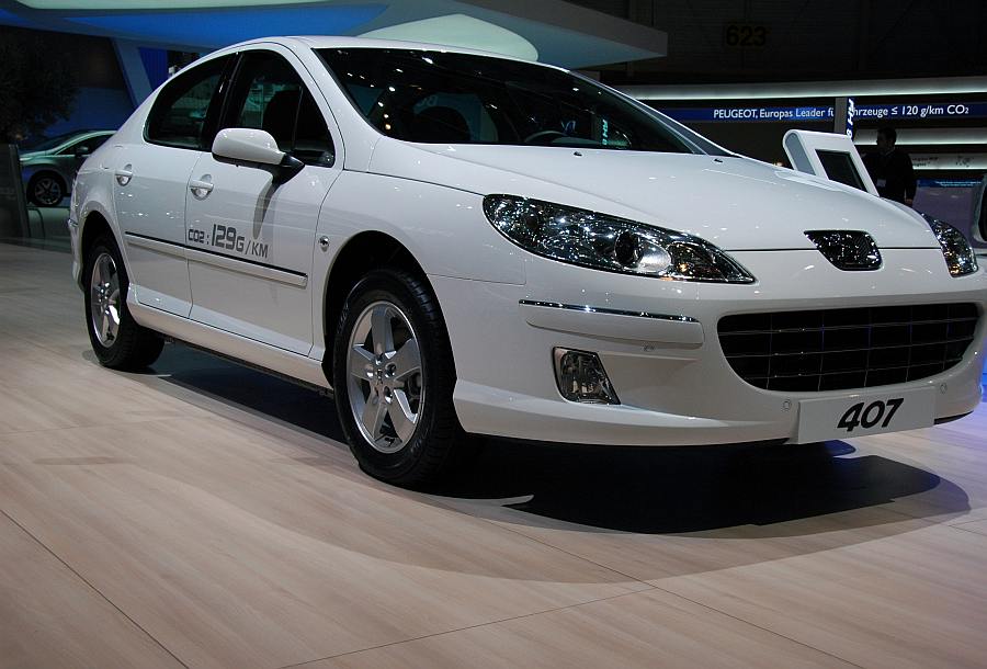 Peugeot 407 с нови дизелови мотори