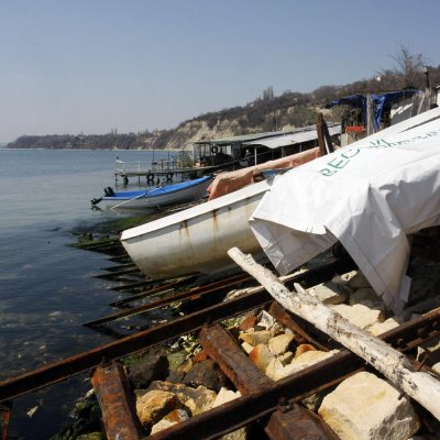 Рибарското селище в местността  Траката  край Варна