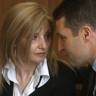 Христо Лачев и съпругата му Мирела в съда