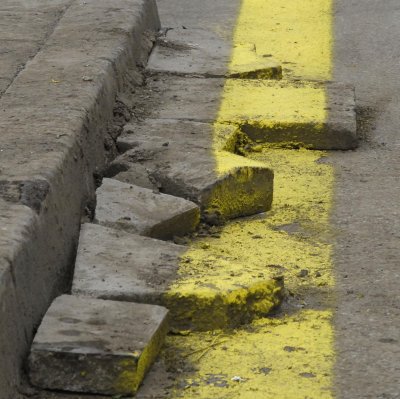 Уникална пътна маркировка на столичен булевард