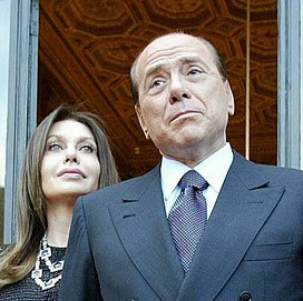 Вероника и Силвио Берлускони