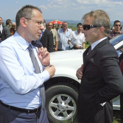 Станишев и Гриша Ганчев - на първа копка