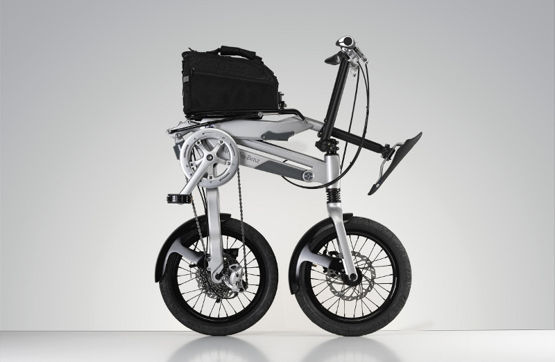 Mercedes представи новото сгъваемо колело