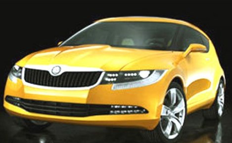 Спортно купе от Skoda