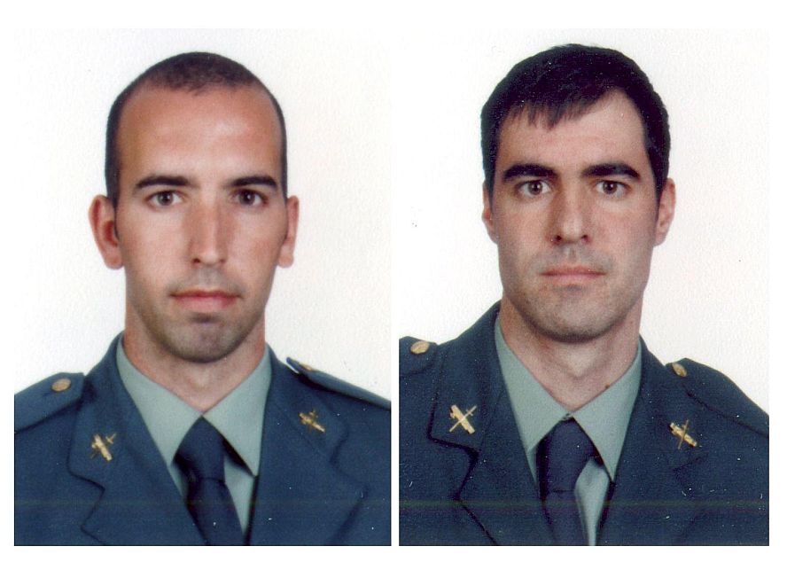 Двамата испански гвардейци, загинали в атентат на остров Майорка