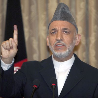 Карзай печели изборите в Афганистан