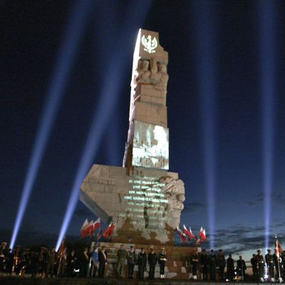 Годишнината от Втрота световна война се отбелява на мемориалния комплекс във Вестерплате, Полша