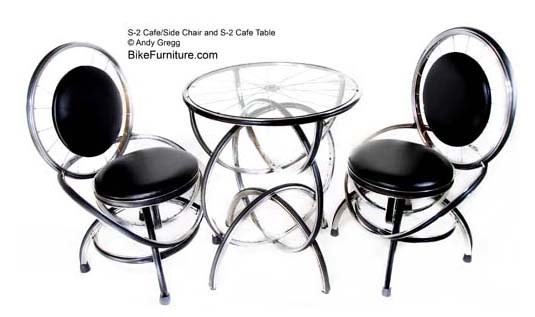 Мебели от гуми на велосипед