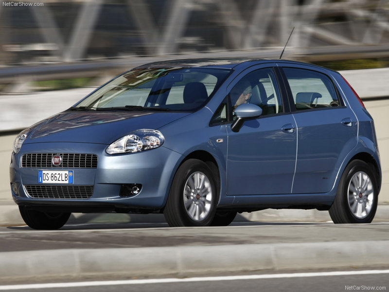 Дори при големия Fiat Punto емисиите на CO2 са едва 115 г/км