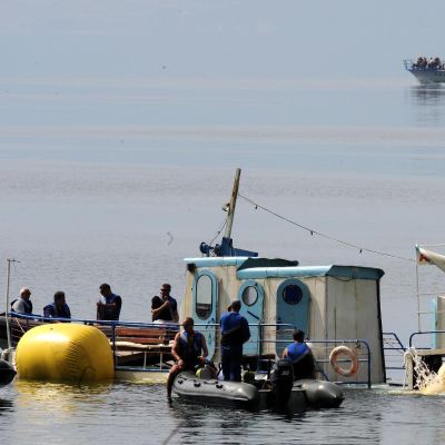 На 5 септември 2009 г. македонското корабче ”Илинден” потъна за минути в Охридското езеро