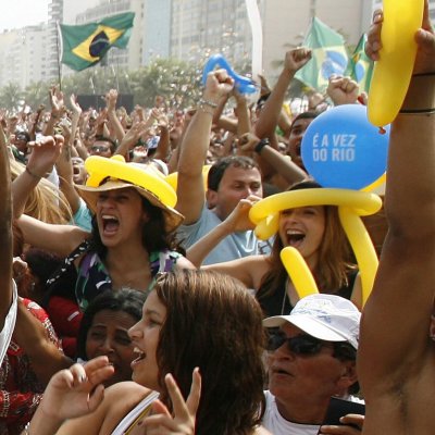 Експлозия от радост в Рио де Жанейро след избора на града за домакин на Олимпиада 2016